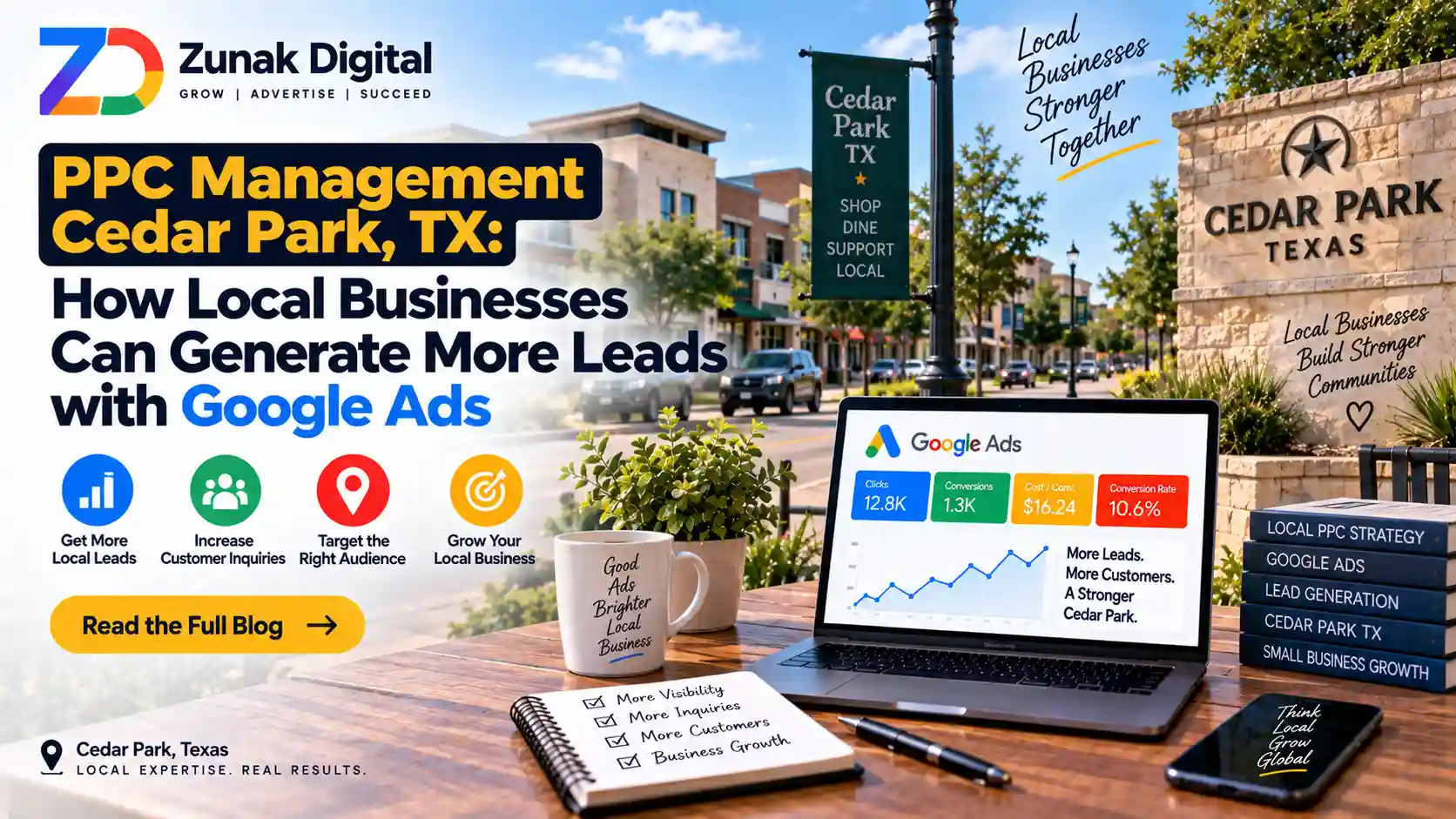 PPC Management Cedar Park, TX: How Local Businesses Can Generate More Leads with Google Ads